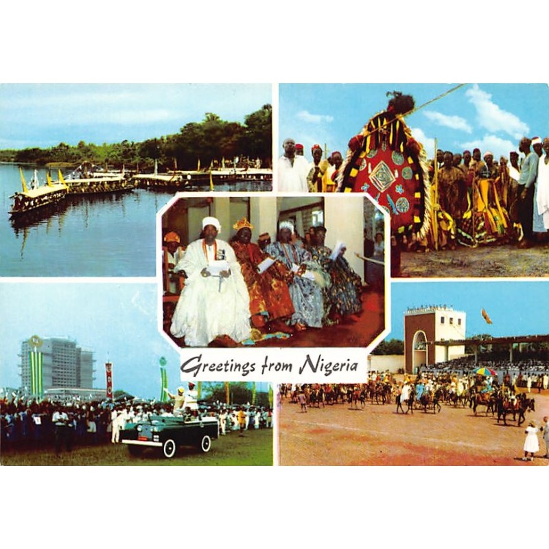 Rare collectable postcards of Nigeria. Vintage Postcards of Nigeria