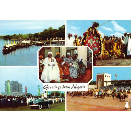 Rare collectable postcards of Nigeria. Vintage Postcards of Nigeria