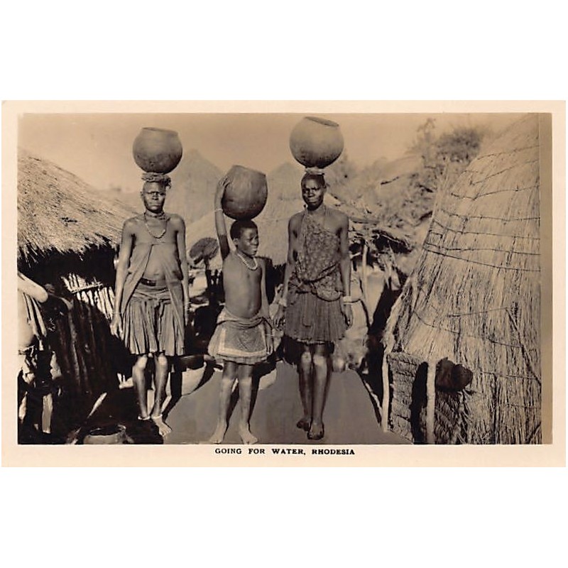 Rare collectable postcards of Zimbabwe. Vintage Postcards of Zimbabwe
