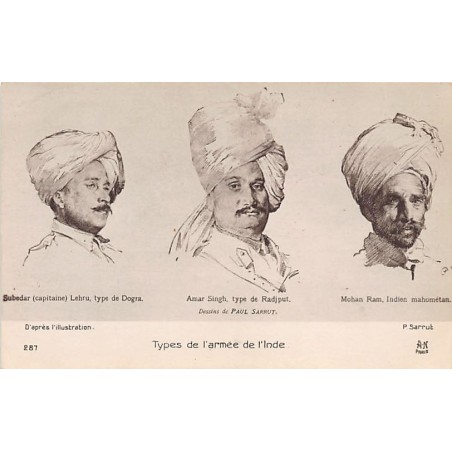 Rare collectable postcards of India. Vintage Postcards of India