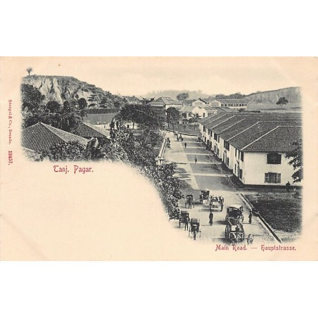 Rare collectable postcards of Singapore. Vintage Postcards of Singapore