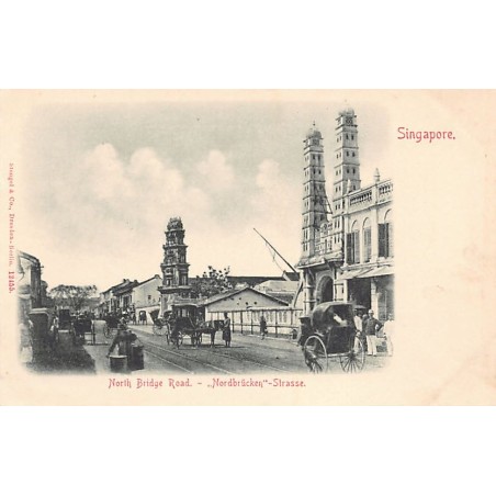 Rare collectable postcards of Singapore. Vintage Postcards of Singapore