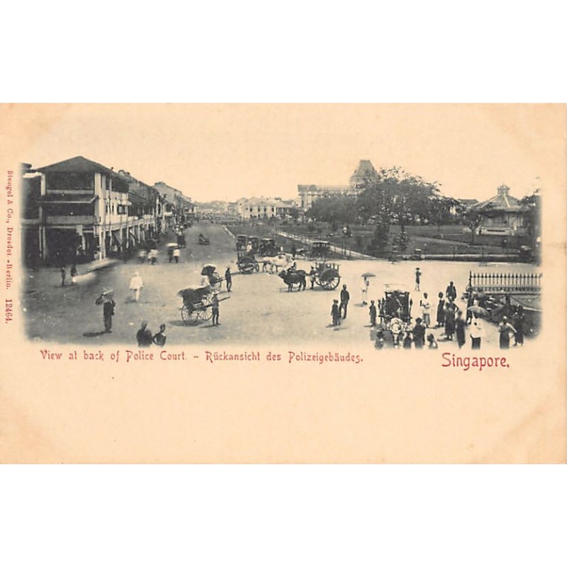 Rare collectable postcards of Singapore. Vintage Postcards of Singapore