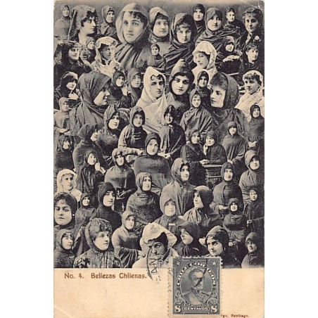 Rare collectable postcards of Chile. Vintage Postcards of Chile