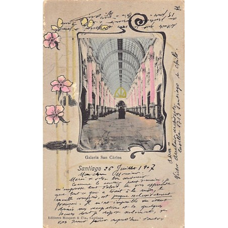 Rare collectable postcards of Chile. Vintage Postcards of Chile