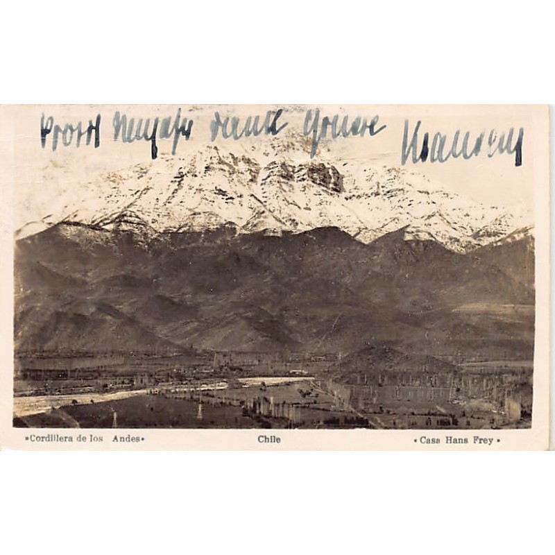 Rare collectable postcards of Chile. Vintage Postcards of Chile