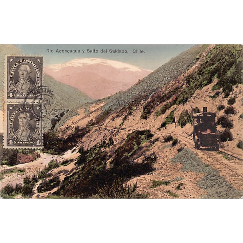 Rare collectable postcards of Chile. Vintage Postcards of Chile