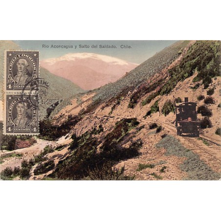 Rare collectable postcards of Chile. Vintage Postcards of Chile