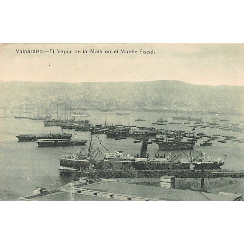 Rare collectable postcards of Chile. Vintage Postcards of Chile