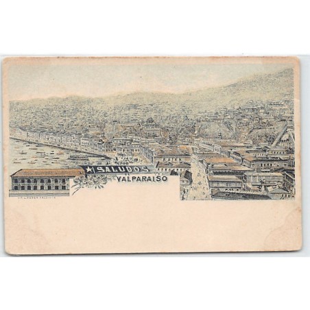 Rare collectable postcards of Chile. Vintage Postcards of Chile