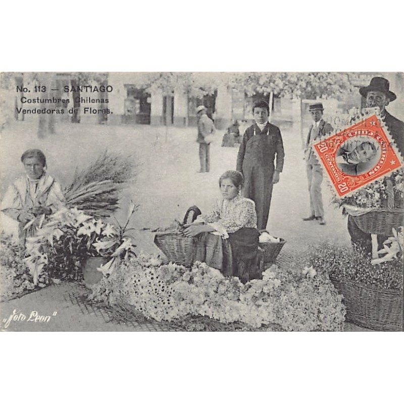 Rare collectable postcards of Chile. Vintage Postcards of Chile