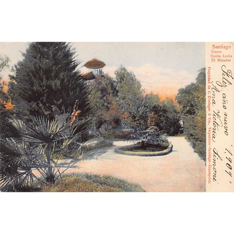 Rare collectable postcards of Chile. Vintage Postcards of Chile