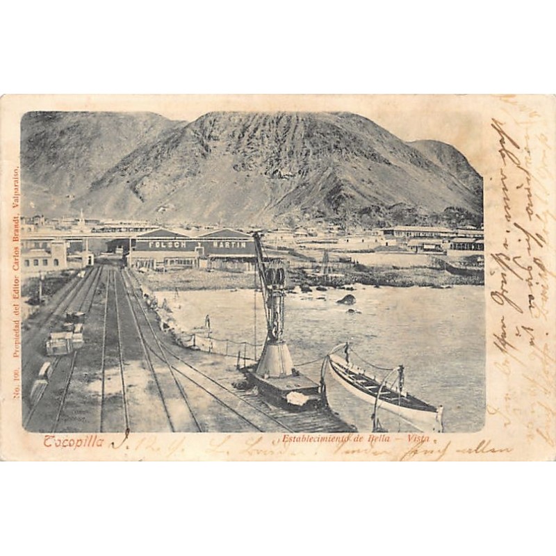 Rare collectable postcards of Chile. Vintage Postcards of Chile