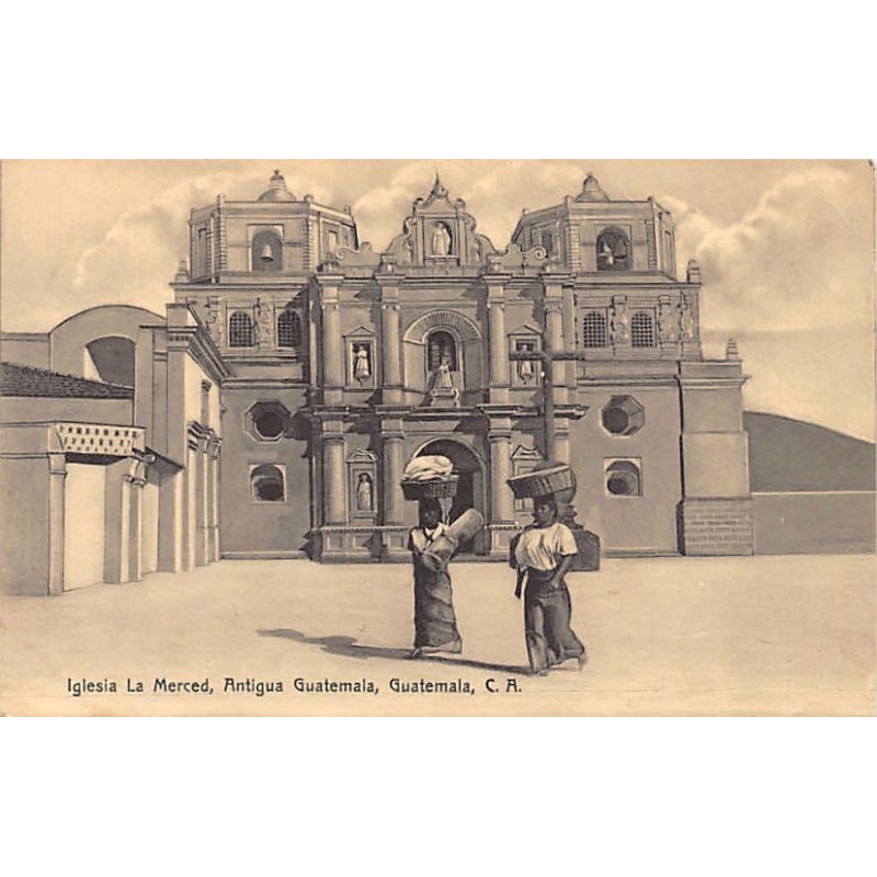 Rare collectable postcards of Guatemala. Vintage Postcards of Guatemala