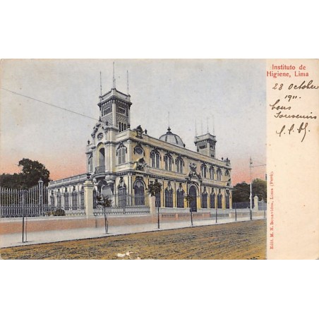 Rare collectable postcards of Peru. Vintage Postcards of Peru