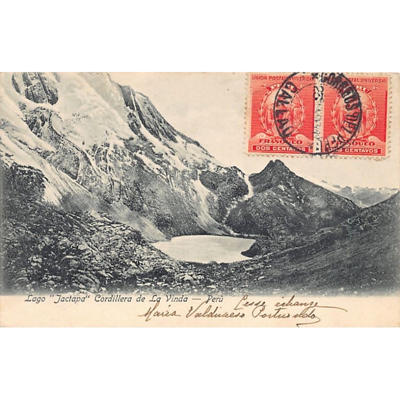 Rare collectable postcards of Peru. Vintage Postcards of Peru