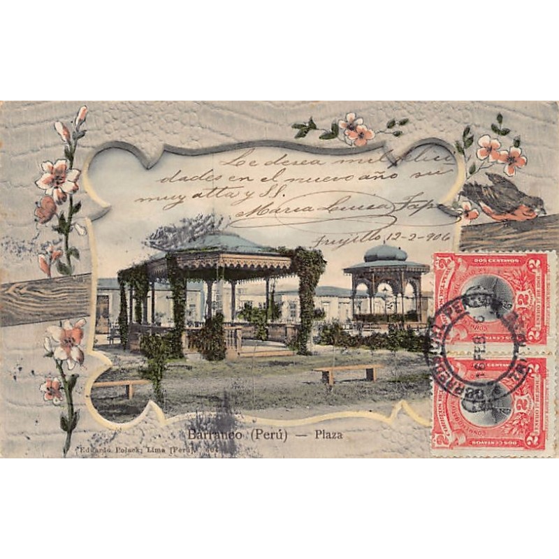 Rare collectable postcards of Peru. Vintage Postcards of Peru