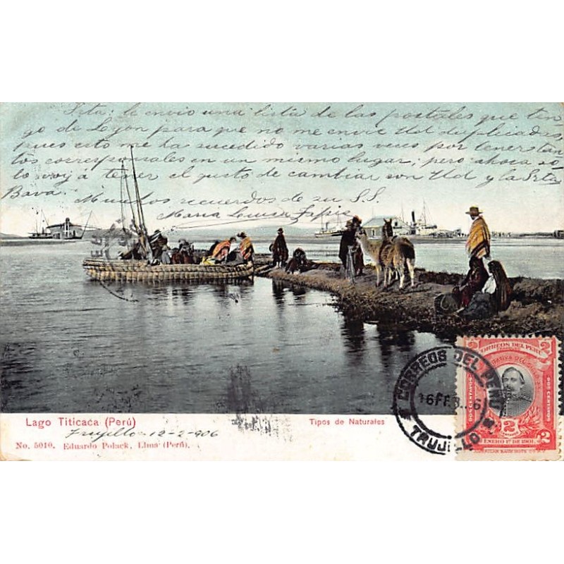 Rare collectable postcards of Peru. Vintage Postcards of Peru