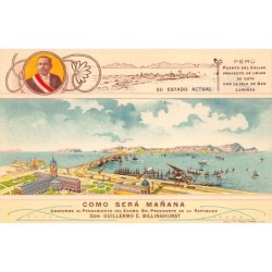 Rare collectable postcards of Peru. Vintage Postcards of Peru