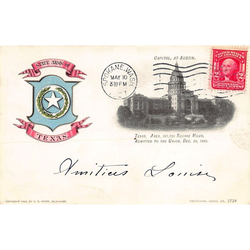 Rare collectable postcards of United States. Vintage Postcards of United States