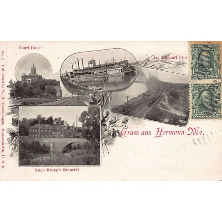 Rare collectable postcards of United States. Vintage Postcards of United States