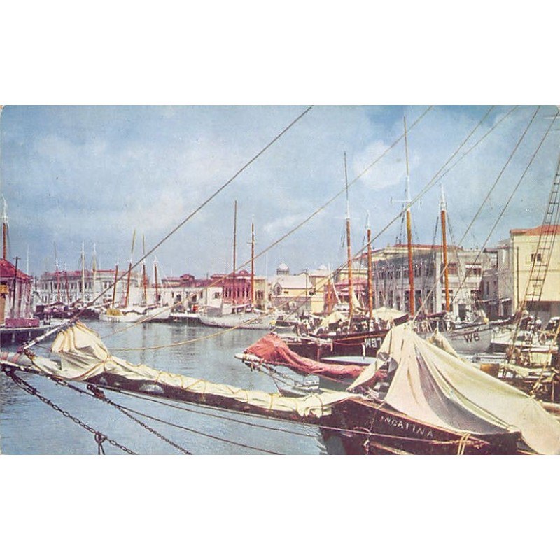 Rare collectable postcards of Barbados. Vintage Postcards of Barbados