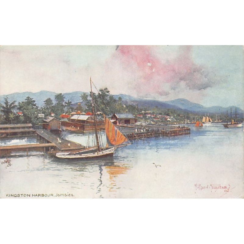 Rare collectable postcards of Jamaica. Vintage Postcards of Jamaica