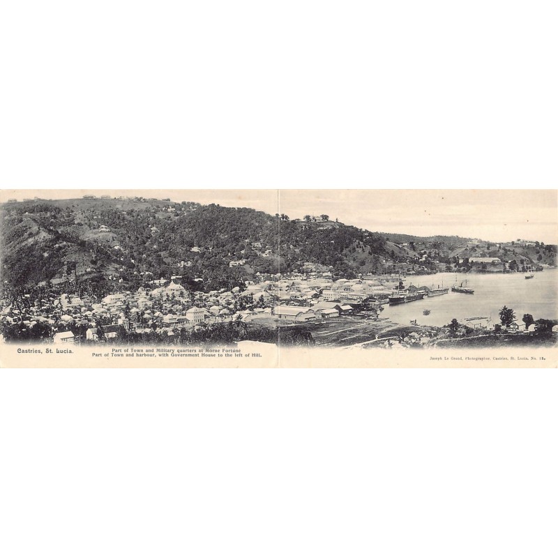 Rare collectable postcards of Saint Lucia. Vintage Postcards of Saint Lucia