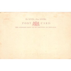 Rare collectable postcards of Saint Lucia. Vintage Postcards of Saint Lucia