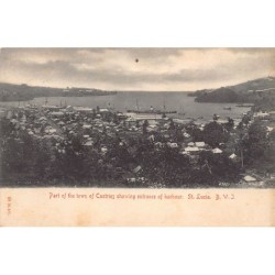 Rare collectable postcards of Saint Lucia. Vintage Postcards of Saint Lucia