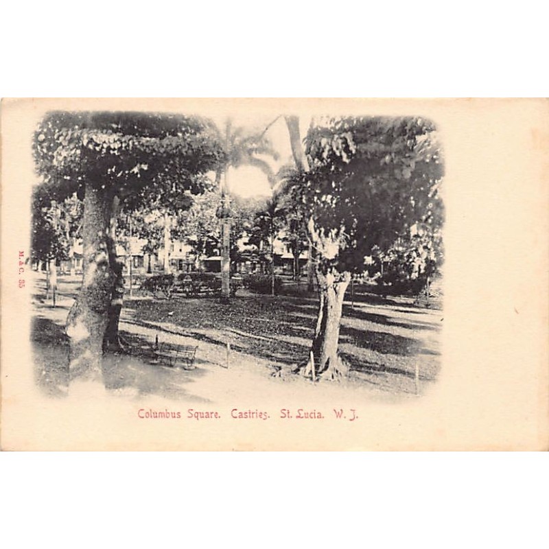Rare collectable postcards of Saint Lucia. Vintage Postcards of Saint Lucia
