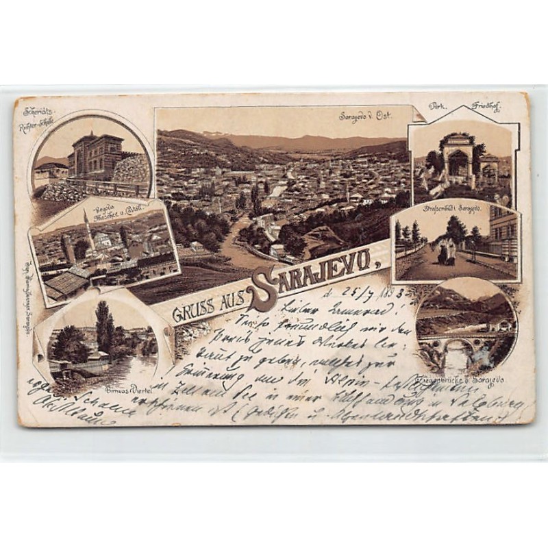 Rare collectable postcards of Bosnia and Herzegovina. Vintage Postcards of Bosnia and Herzegovina
