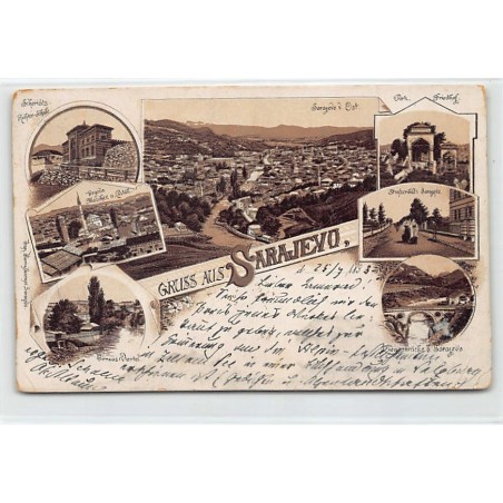 Rare collectable postcards of Bosnia and Herzegovina. Vintage Postcards of Bosnia and Herzegovina