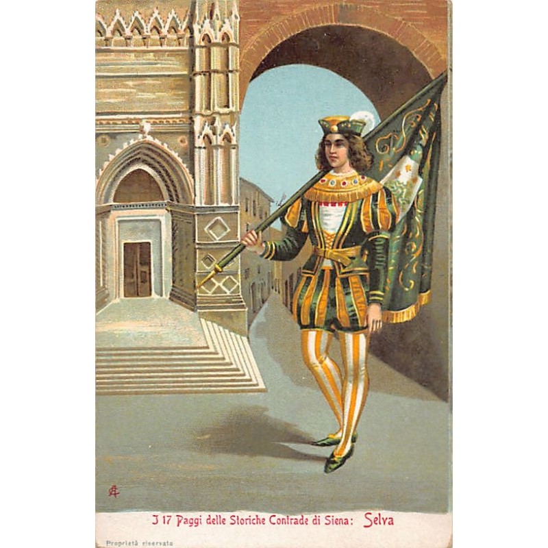 Rare collectable postcards of Italy. Vintage Postcards of Italy