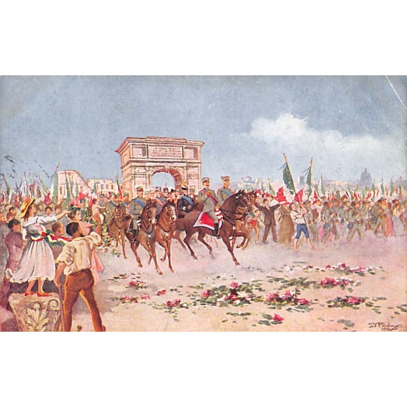 Rare collectable postcards of Italy. Vintage Postcards of Italy