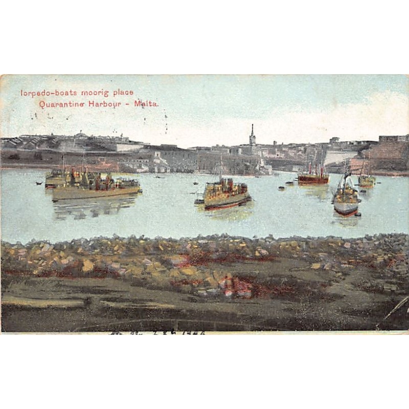 Rare collectable postcards of Malta. Vintage Postcards of Malta