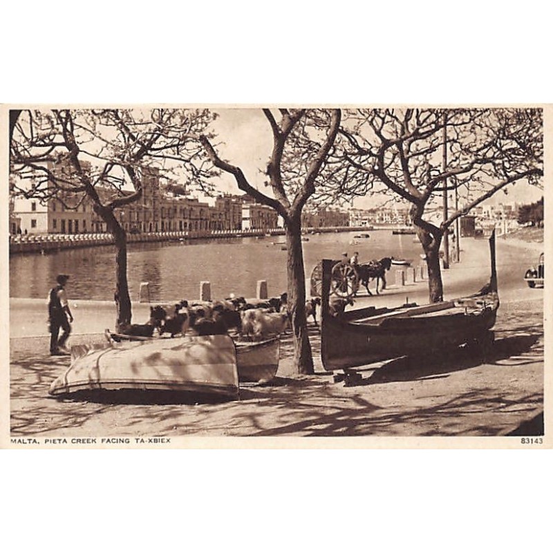 Rare collectable postcards of Malta. Vintage Postcards of Malta