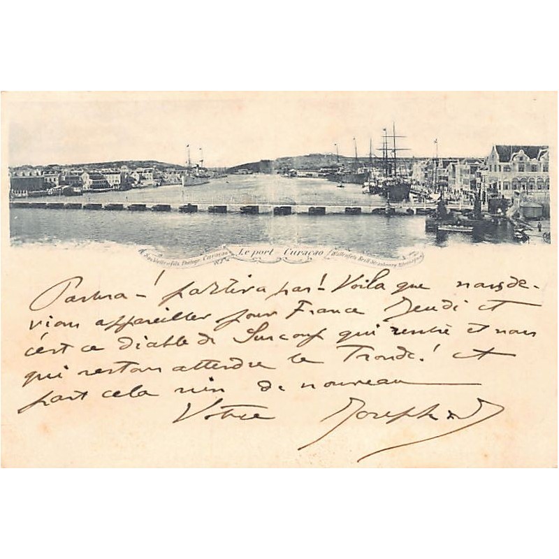 Rare collectable postcards of Curacao. Vintage Postcards of Curacao