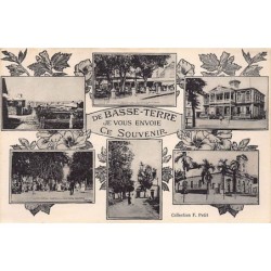 Rare collectable postcards of Guadeloupe. Vintage Postcards of Guadeloupe