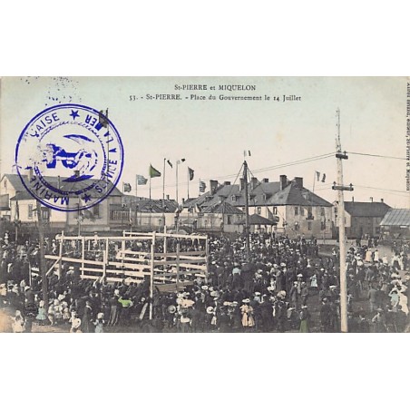 Rare collectable postcards of Saint Pierre & Miquelon. Vintage Postcards of Saint Pierre & Miquelon