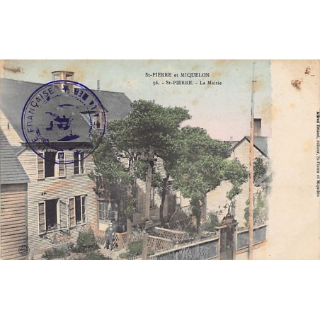 Rare collectable postcards of Saint Pierre & Miquelon. Vintage Postcards of Saint Pierre & Miquelon