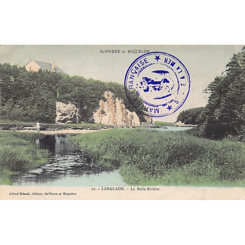 Rare collectable postcards of Saint Pierre & Miquelon. Vintage Postcards of Saint Pierre & Miquelon