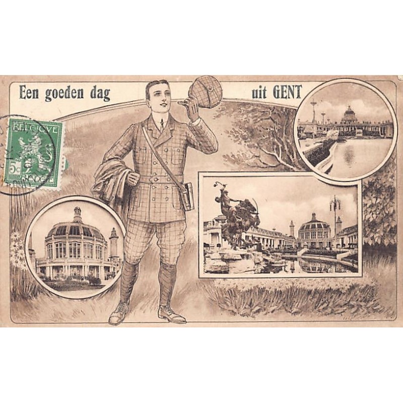 Rare collectable postcards of Belgium. Vintage Postcards of Belgium