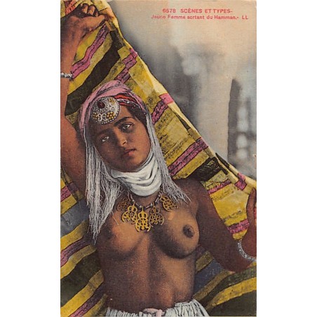 Rare collectable postcards of ETHNIC NUDE. Vintage Postcards of ETHNIC NUDE