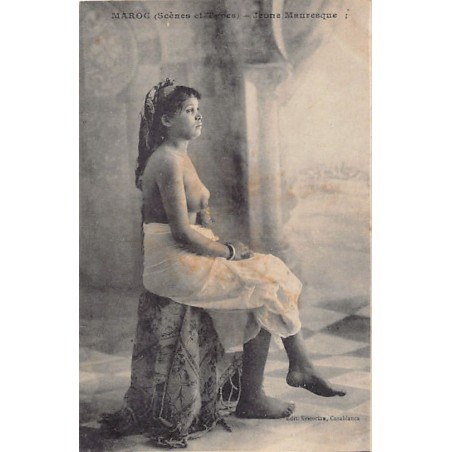 Rare collectable postcards of ETHNIC NUDE. Vintage Postcards of ETHNIC NUDE