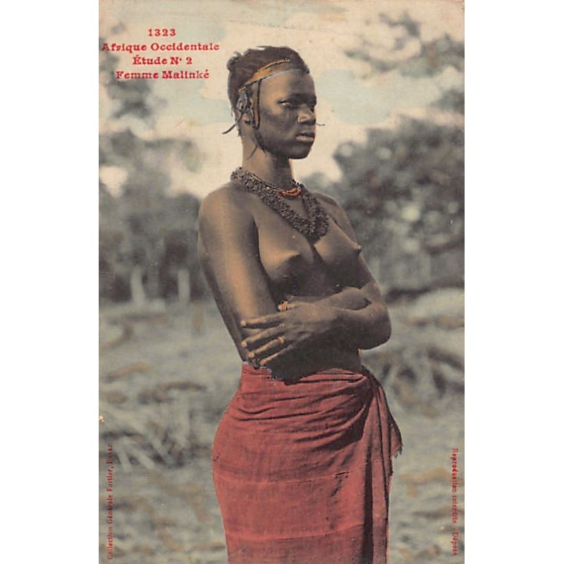 Rare collectable postcards of ETHNIC NUDE. Vintage Postcards of ETHNIC NUDE