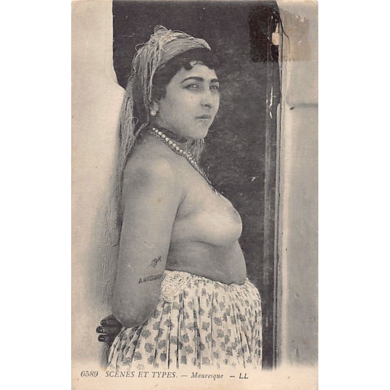 Rare collectable postcards of ETHNIC NUDE. Vintage Postcards of ETHNIC NUDE