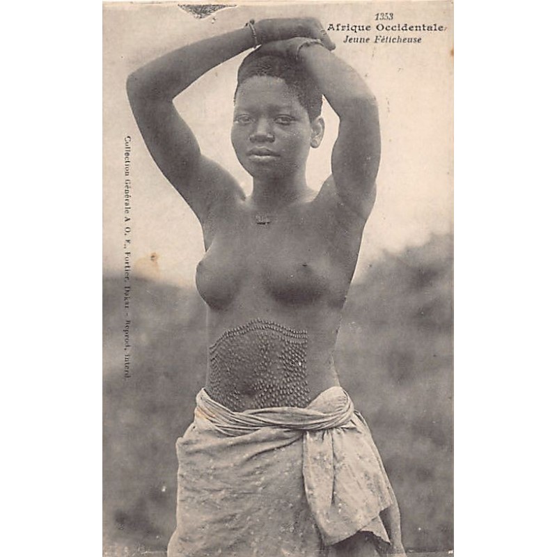 Rare collectable postcards of ETHNIC NUDE. Vintage Postcards of ETHNIC NUDE