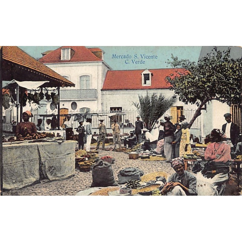 Rare collectable postcards of Cape Verde. Vintage Postcards of Cape Verde