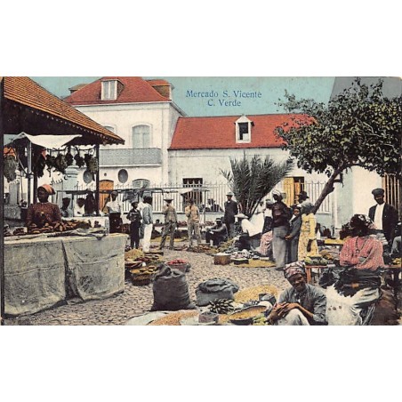 Rare collectable postcards of Cape Verde. Vintage Postcards of Cape Verde